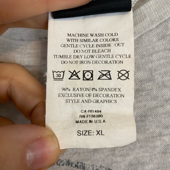 Genuine Harley Davidson - Gray Long Sleeve Shirt - XL 21” Pit to Pit, 24” Length - Picture 6 of 8